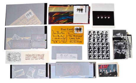 To The Beatles Set Design Art, Research Materials