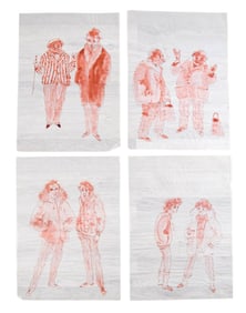 The Goodbye People Costume Design Sketches