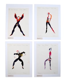 Lear 4 Pieces Costume Design Artwork SF Ballet