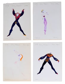 Lear 4 Pieces Costume Design Artwork SF Ballet