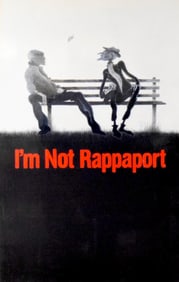 I'm Not Rappaport Original Poster Artwork