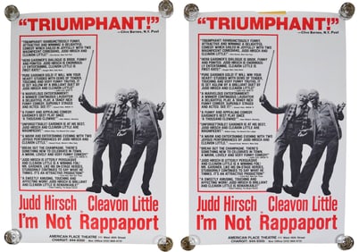 I'm Not Rappaport 2 Posters