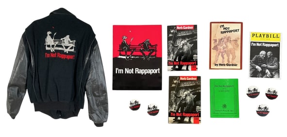 I'm Not Rappaport Memorabilia, Jacket, Books