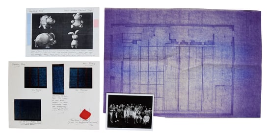 Square One Set Design Materials, Blueprint