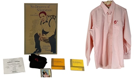 Six Degrees Separation Memorabilia Shirt, Poster