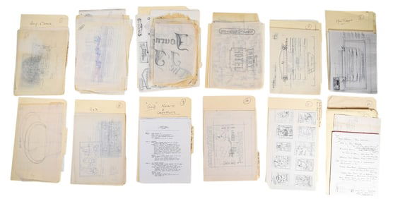 Guys & Dolls Sketches, Technical Drawings, Notes