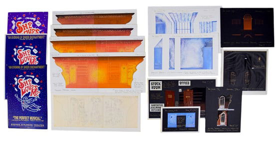She Loves Me 12 Pieces Set Design Artwork