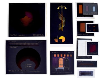 She Loves Me Original Set Design Artwork