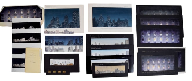 Laughter on the 23rd Floor Set Design Artwork