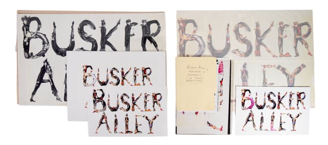Busker Alley Poster / Logo Artwork Prints