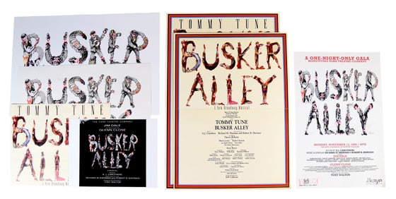 Busker Alley Window Cards & Logo Prints