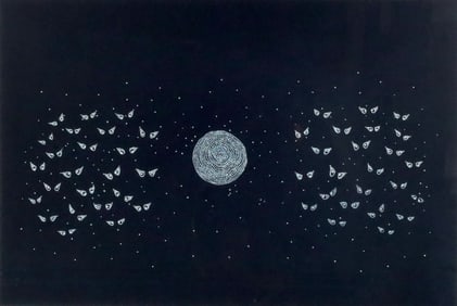 Music of the Night Set Design Artwork Eyes