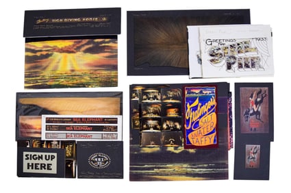 Steel Pier 17 Pieces Set Design Artwork