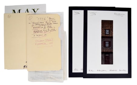 1776 Original Set Design Artwork
