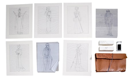 Major Barbara Costume Art & Set Model Pieces