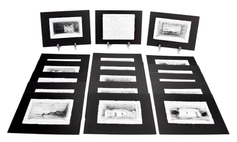The Cripple of Inishmaan 17 Pieces Set Design Art