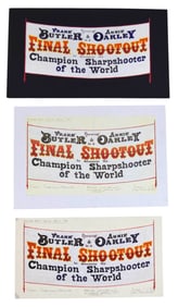 Annie Get Your Gun Final Shootout Original Artwork