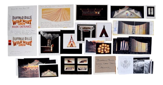 Annie Get Your Gun 32 Pieces Set Design Art