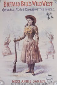 Annie Get Your Gun Crew Signed Poster
