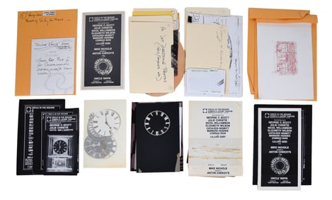 Uncle Vanya Papers, Sketches, Notes