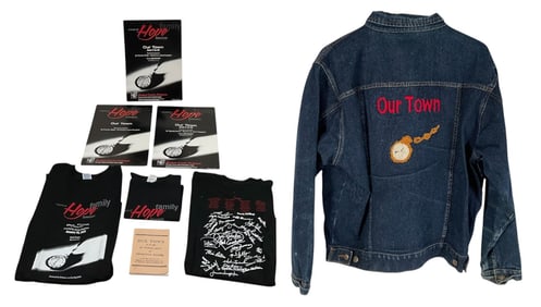Our Town Crew Jacket, Posters, and Book