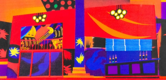 St. Louis Woman: A Blues Ballet Set Design Collage