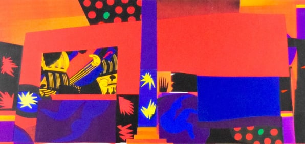 St. Louis Woman: A Blues Ballet Set Design Collage