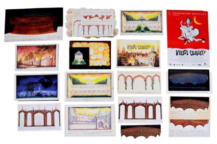 Where's Charley? Set Design Artwork