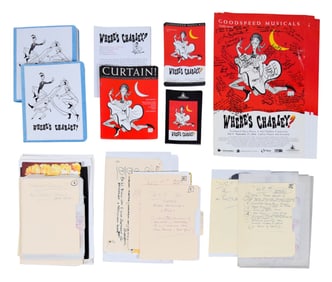 Where's Charley? Artwork, Scripts, Ephemera