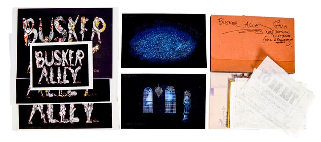Busker Alley Stage Designs, Artwork & Prints