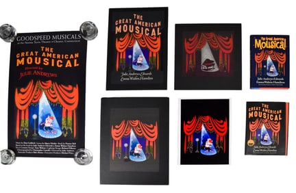 The Great American Mousical Artwork, Book, Poster
