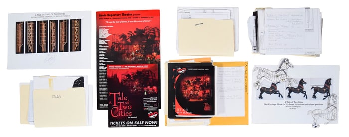 A Tale of Two Cities 3 Portfolios Set Design
