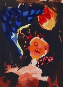 Tony Walton Acrylic Self Portrait