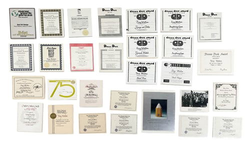 25+ Award & Nomination Certificates