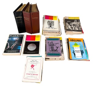 Collection of Vintage Playbills 1950s-1970s