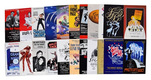 21 Theater Posters & Window Cards