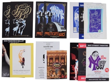 12 Theater Posters & Prints, Ballet, Regional