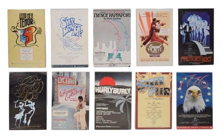 10 Theater & Ballet Posters Broadway, Off-Broadway