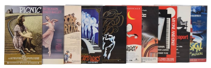 11 Theater Posters, Ballet, Regional
