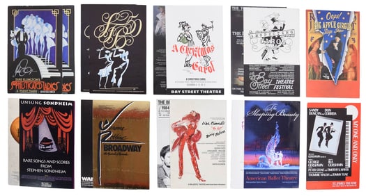 18 Theater Posters, Ballet, Regional