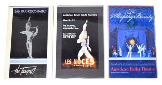 3 Ballet Posters