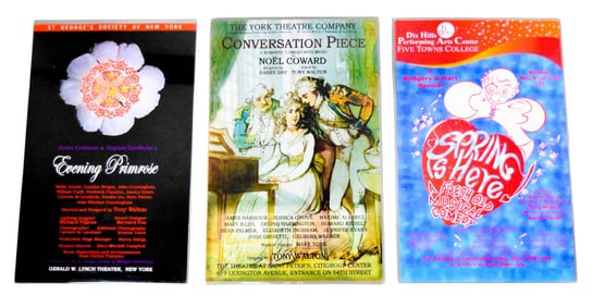 3 Theater Poster Prints