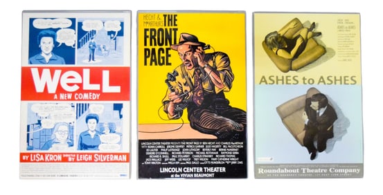 3 Theater Posters Daniel Clowes, McMullan, McKowe