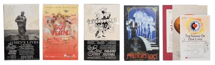 Group of 7 Signed Posters