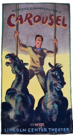 James McMullan Signed Carousel Poster