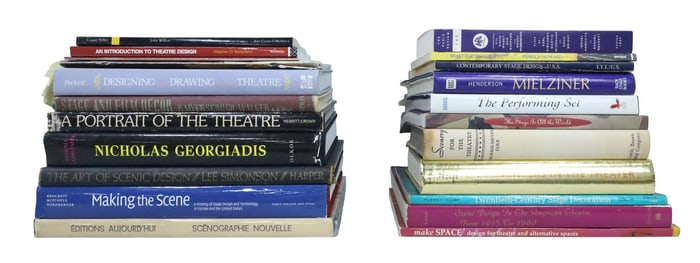 22 Books on Stage Design and Theatre