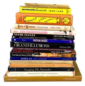 24 Books and Pamphlets on Stage and Costume Design