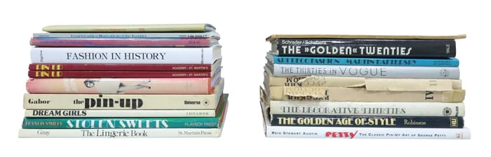 20 Books on Fashion, Costume Design and Pin-Ups