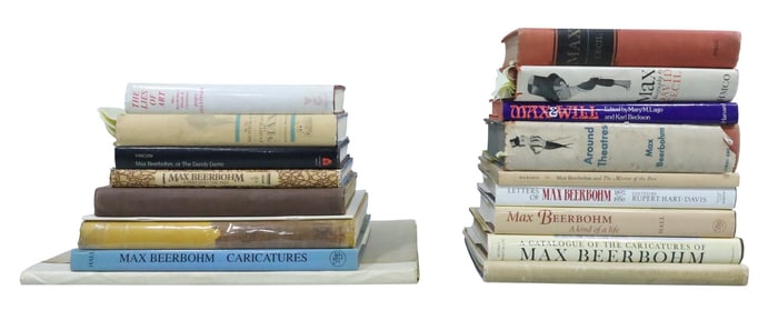 17 Books By & On Max Beerbohm