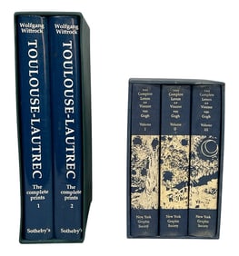 2 Book Sets - Toulouse-Lautrec & Van Gogh